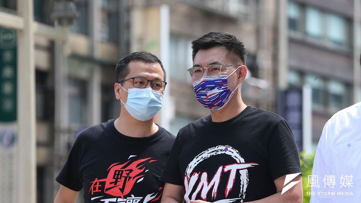 羅智強(左)和江啓臣(右)是國民黨內中生代的標竿人物。(顏麟宇攝) 羅智強(左)和江啓臣(右)是國民黨內中生代的標竿人物。(顏麟宇攝)