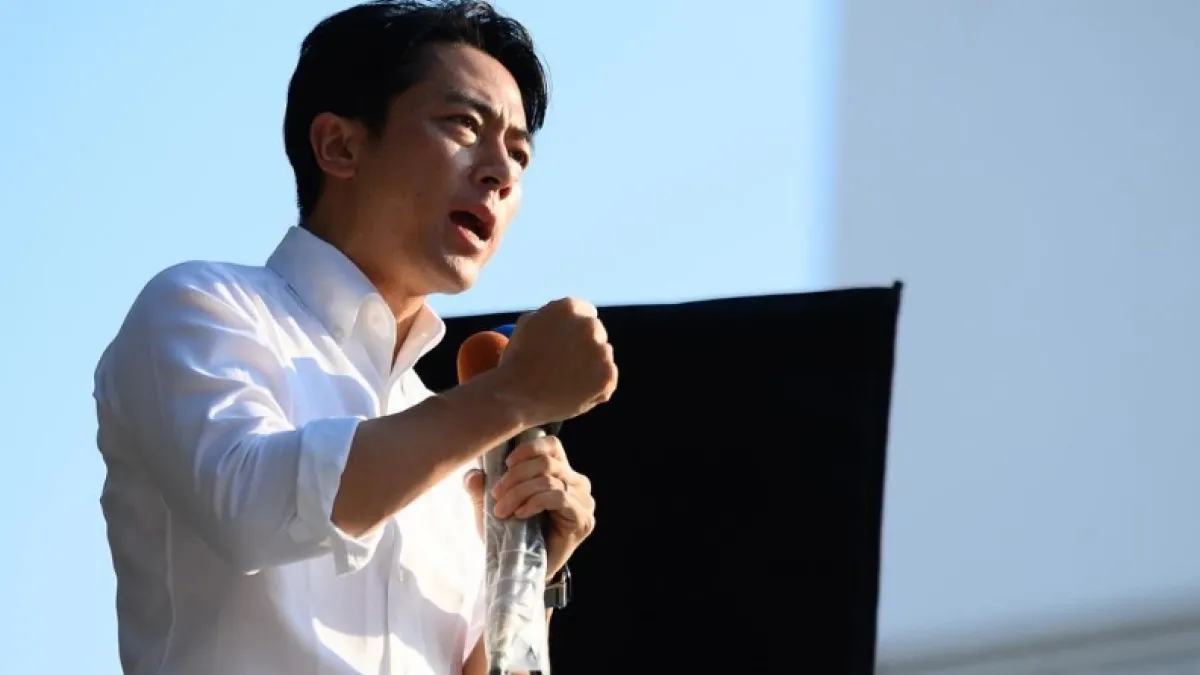 日本自民黨總裁選舉投票剩2天,一度被認為是大熱門的前環境大臣小泉進次郎開始「失速」,支持率下滑排在第3。(取自小泉進次郎IG)