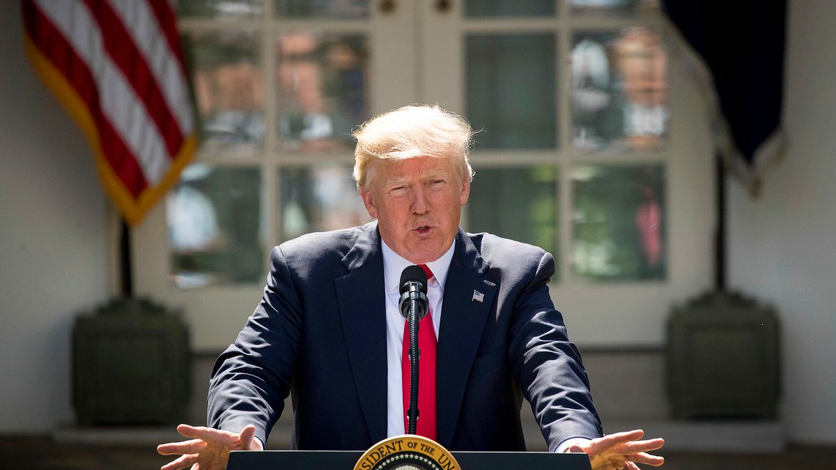 美國總統川普宣布,將退出推動溫室氣體排放減量、遏阻全球暖化的《巴黎協定》。(美聯社) 美國總統川普宣布,將退出推動溫室氣體排放減量、遏阻全球暖化的《巴黎協定》。(美聯社)