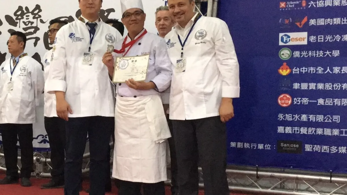 參加台灣國際美食節挑戰賽 永平工商師生風光奪銀