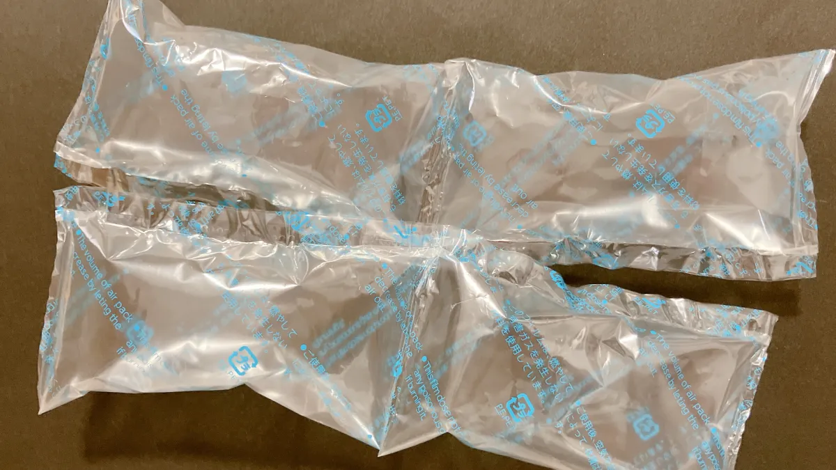 網購包裝的泡泡袋要丟一般垃圾還是回收? (示意圖/取自photo-ac)