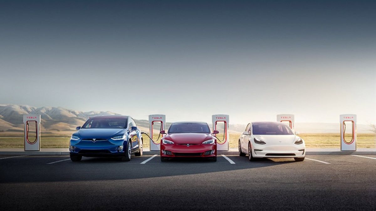 Tesla跌落神壇,北美市佔率跌破50% Tesla跌落神壇,北美市佔率跌破50%