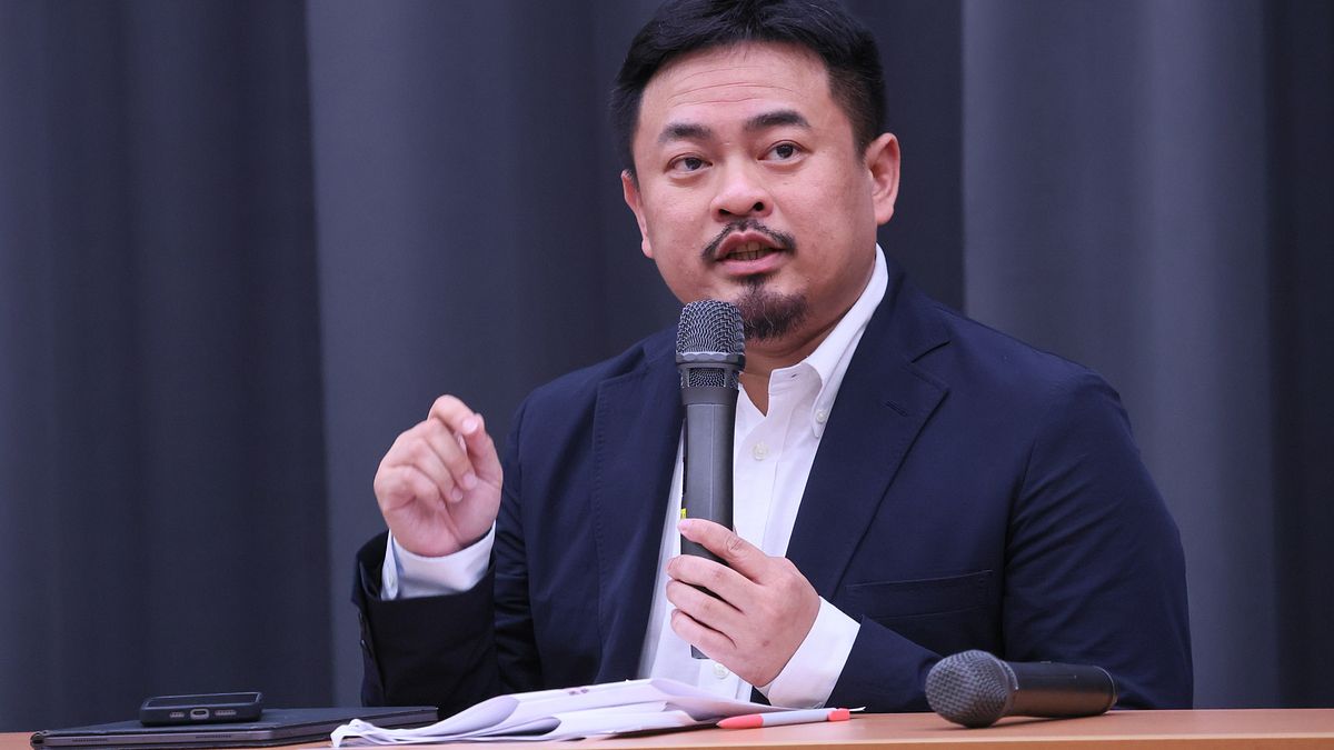 新任勞動部長洪申翰。(顏麟宇攝) 新任勞動部長洪申翰。(顏麟宇攝)