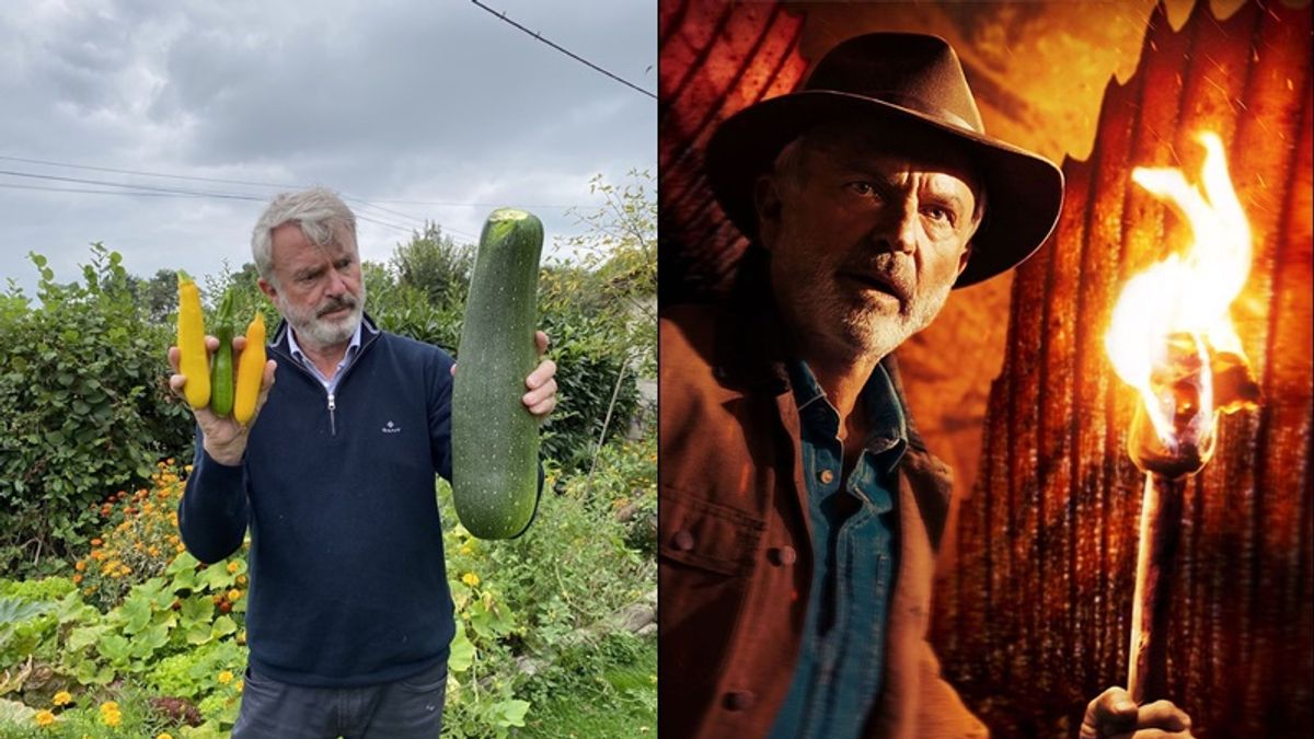 山姆尼爾自爆罹患血癌3期。(圖/翻攝自IG/samneilltheprop、jurassicworld) 山姆尼爾自爆罹患血癌3期。(圖/翻攝自IG/samneilltheprop、jurassicworld)