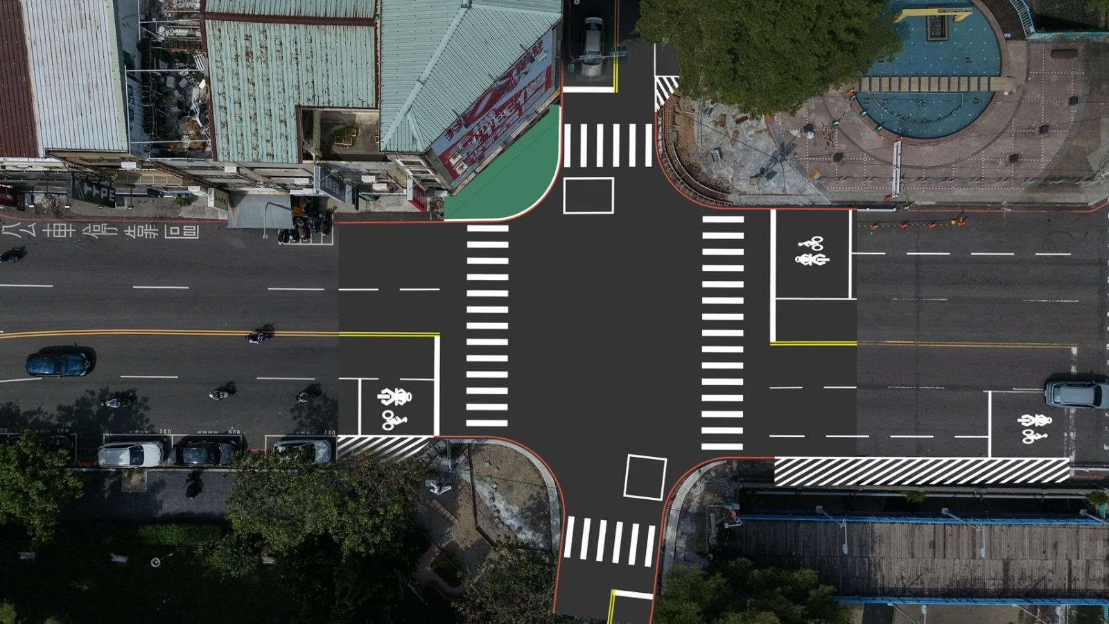串聯4.7公里親水廊道 中市斥資5800萬優化麻園頭溪 西區重點路段 10/23夜間鋪設