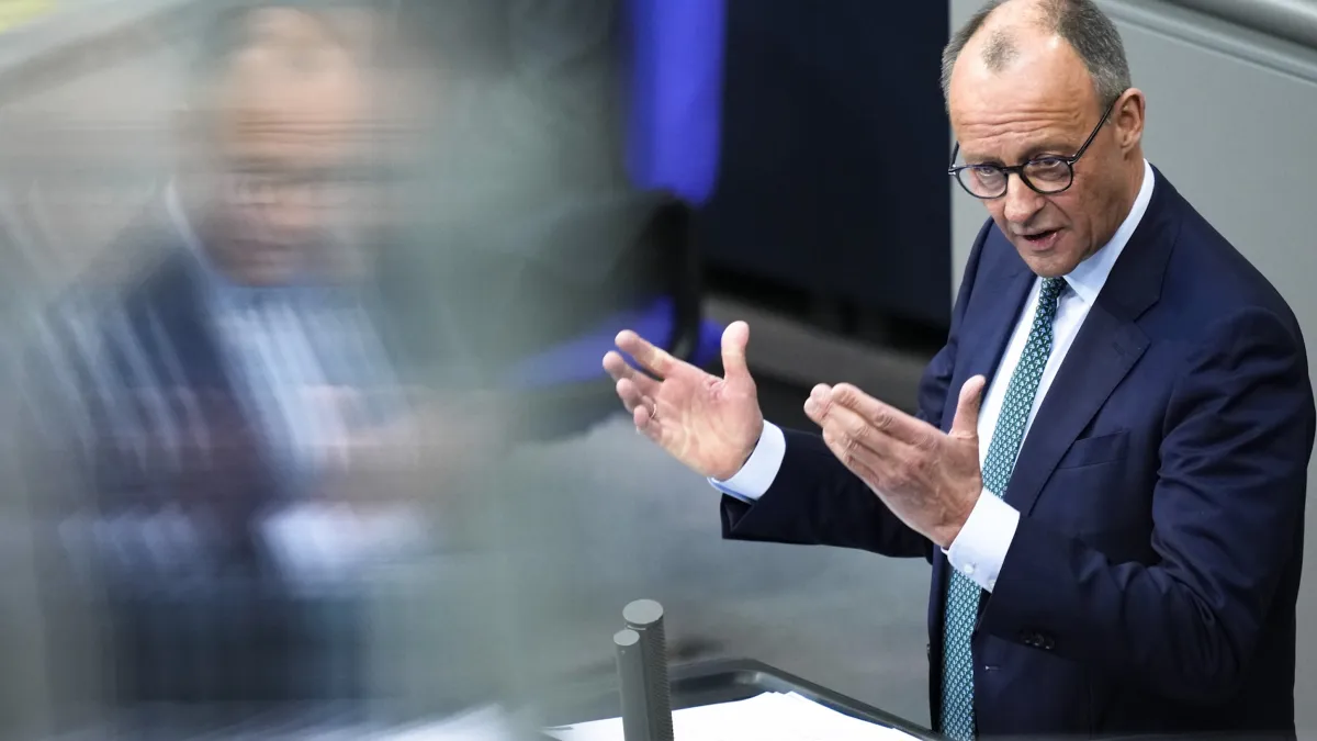 基民盟主席梅爾茨(Friedrich Merz)。(美聯社)