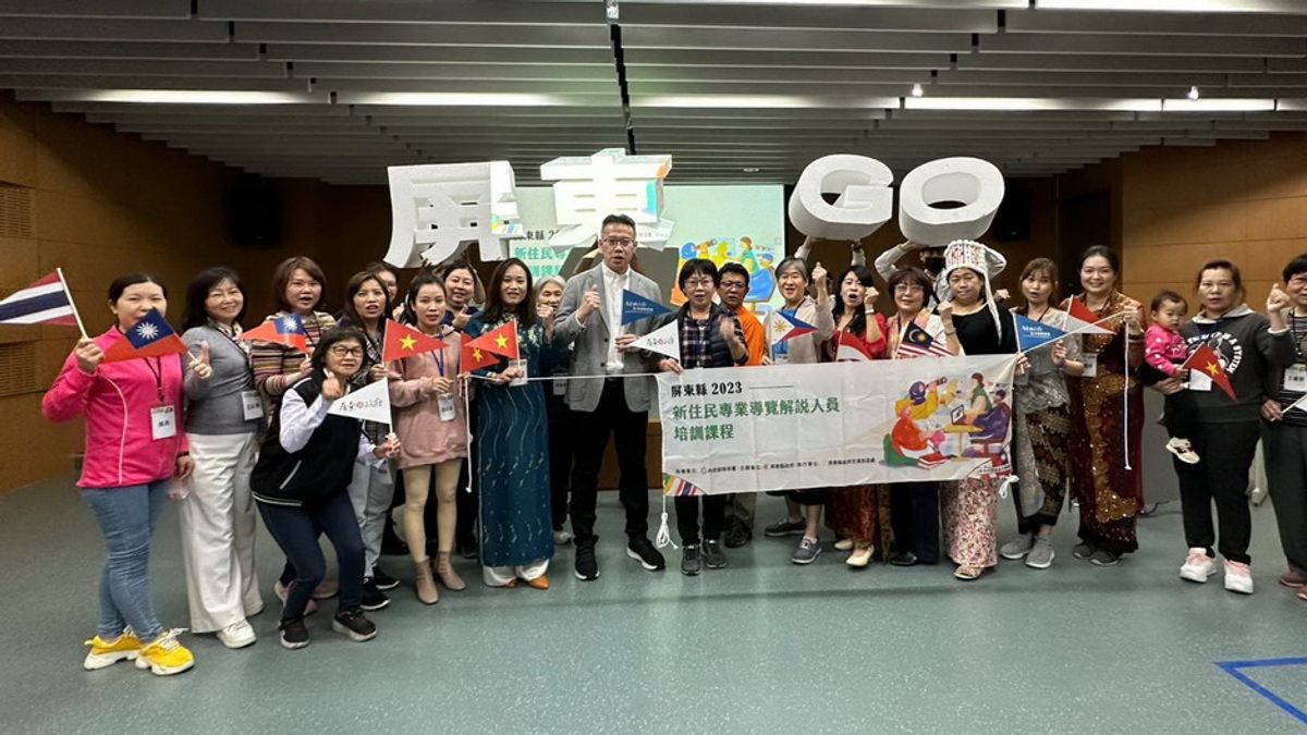 屏東縣政府舉辦「新住民導覽解說培訓課程」,推動新住民導覽服務。(圖/屏東縣政府交通旅遊處提供) 屏東縣政府舉辦「新住民導覽解說培訓課程」,推動新住民導覽服務。(圖/屏東縣政府交通旅遊處提供)