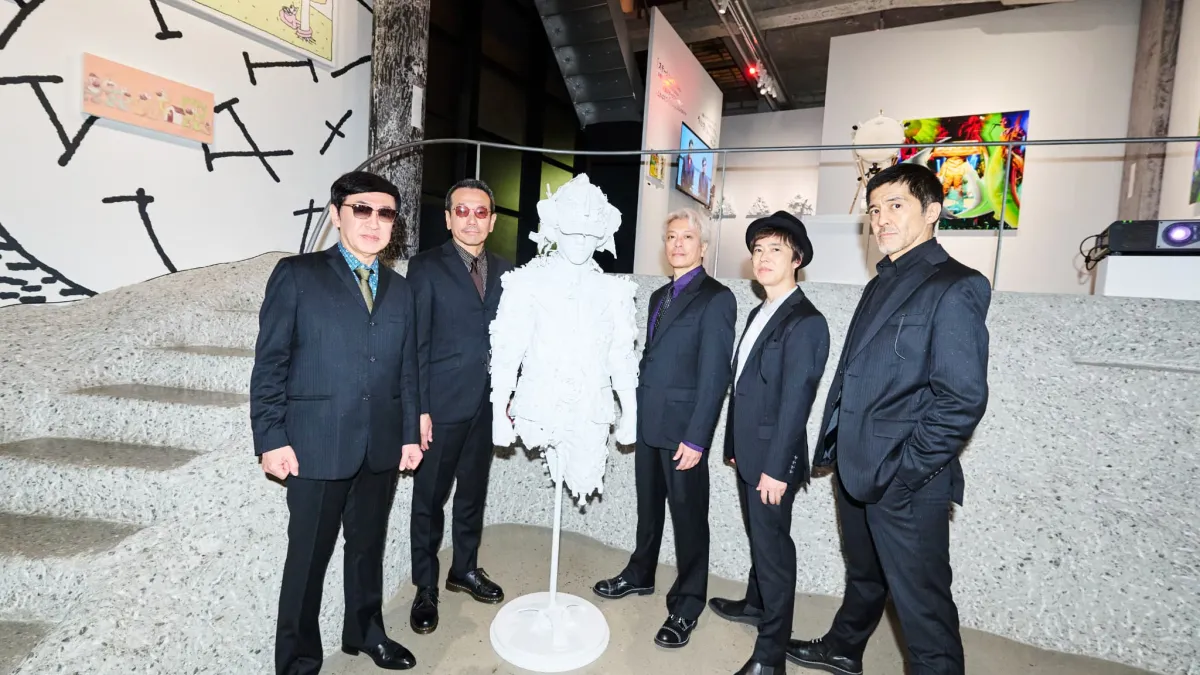 東京スカパラダイスオーケストラの37年の歩みと平和への思想を現代アートで解き明かす展覧会「TOKYO SKA HAS NO BORDER」が西麻布で開幕した。(写真/MEET YOUR ART提供)