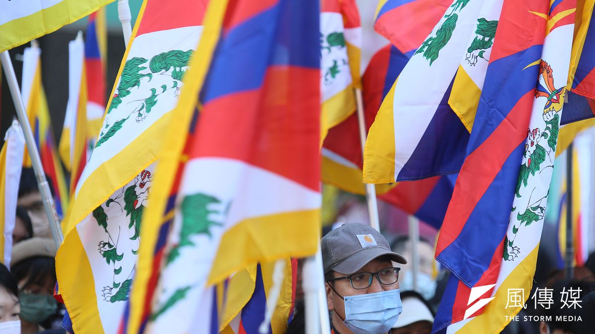 2023年3月5日,310西藏抗暴日64週年遊行活動。(柯承惠攝) 2023年3月5日,310西藏抗暴日64週年遊行活動。(柯承惠攝)