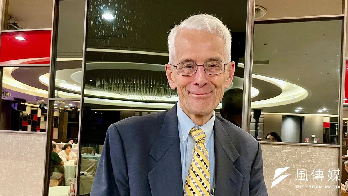 美國 Geroge Washington 大學教授 Robert Sutter 近日訪台。(謝錦芳攝) 美國 Geroge Washington 大學教授 Robert Sutter 近日訪台。(謝錦芳攝)