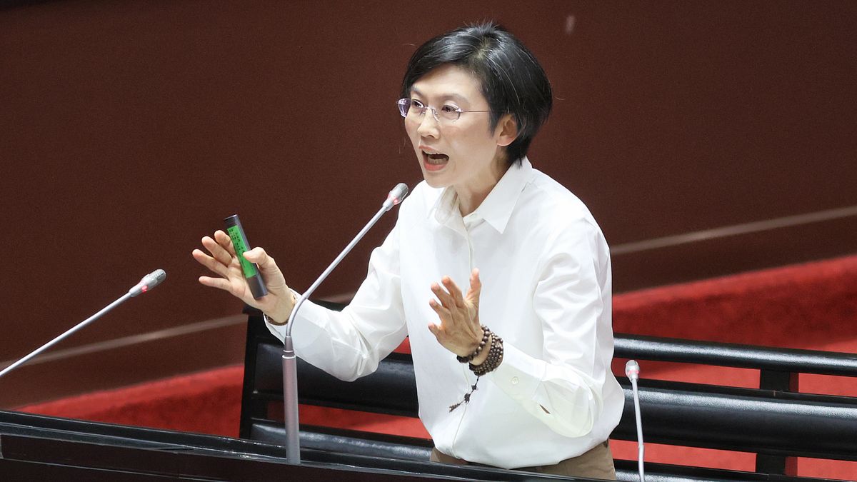 民進黨立委林岱樺才因「詐領助理費案」被起訴,就被「黨檢媒」爆料和通法寺主持的親密LINE對話。(柯承惠攝) 民進黨立委林岱樺才因「詐領助理費案」被起訴,就被「黨檢媒」爆料和通法寺主持的親密LINE對話。(柯承惠攝)