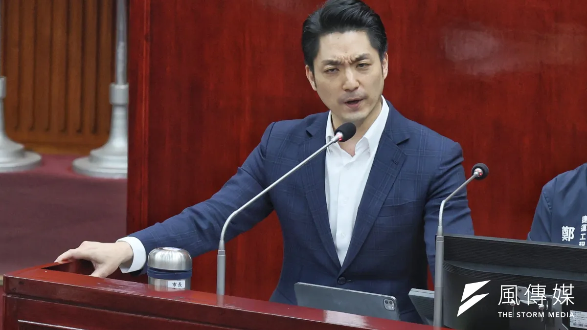 台北市長蔣萬安10日至台北市議會施政報告備詢。(資料照,柯承惠攝)