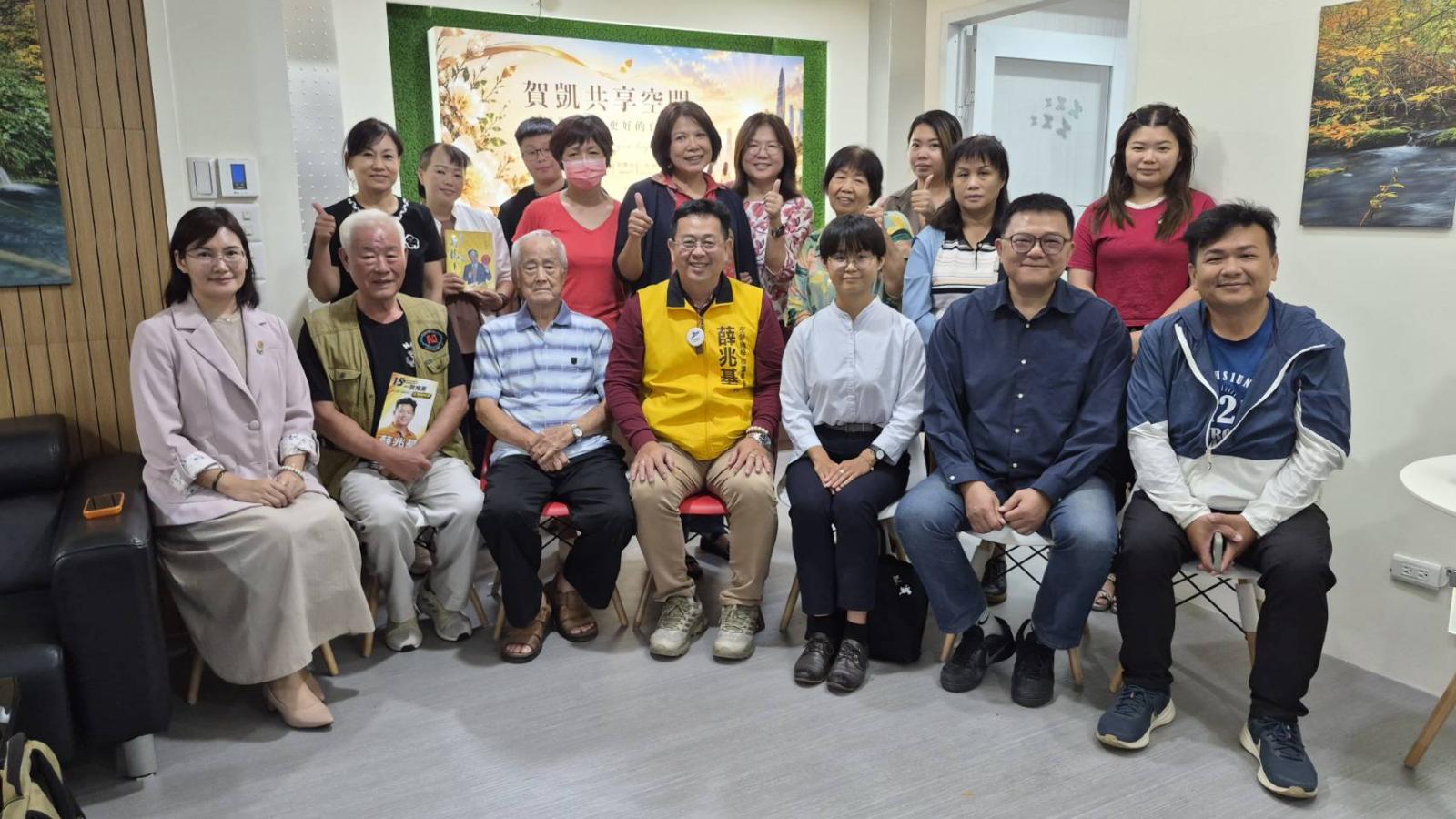 六大專業顧問進駐公益諮詢 薛兆基:民眾問什麼,我就去找懂的人