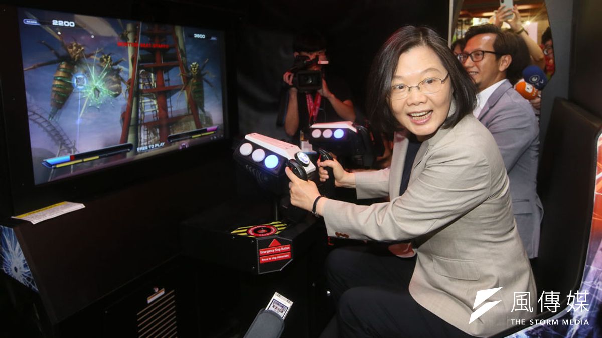 蔡英文的競選行程緊抓年輕選票。(柯承惠攝) 蔡英文的競選行程緊抓年輕選票。(柯承惠攝)