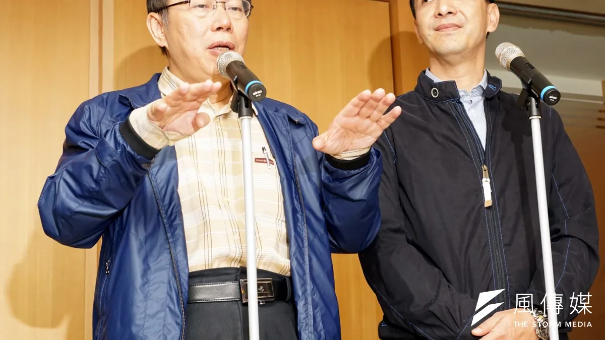 雙北市長柯文哲與朱立倫日前也已獲得共識,針對105年基北區免試入學方案將視今年分發實際情形決定是否更新方案。(資料照片,蘇仲泓攝)