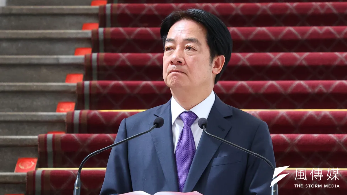 總統賴清德14日出席國安高層會議會後記者會。(資料照,顏麟宇攝)