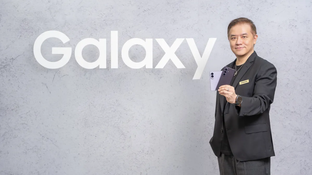 台灣三星電子行動通訊事業部總經理陳啓蒙。(三星提供)