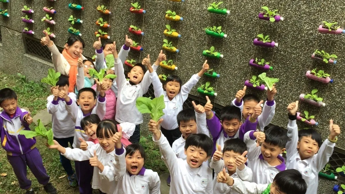世賢國小彩虹農場成果發表 讓孩子從小培育食安觀念