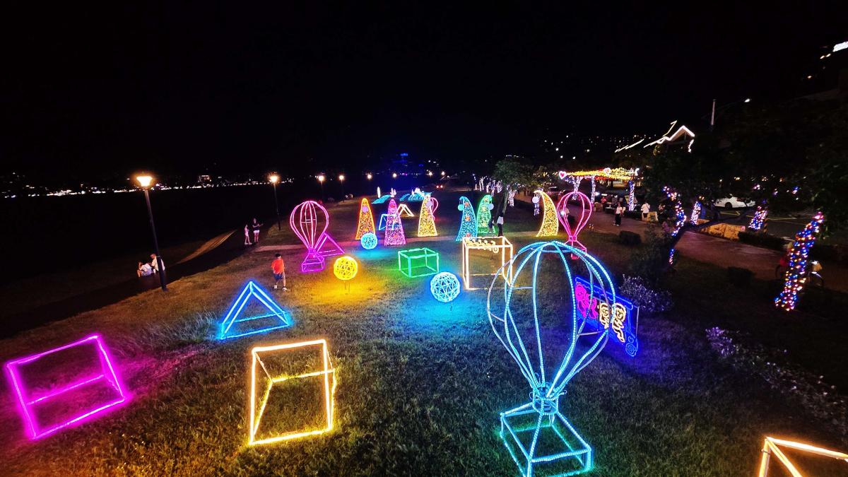 八里左岸光雕藝術8月璀璨登場 打造八里夏夜浪漫光影盛宴