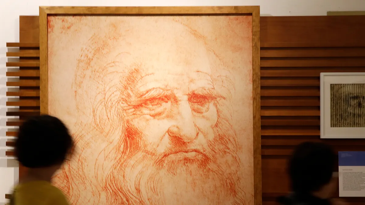 達文西如果有AI,或許真的會直接開一個「跨界創意工會」,把藝術、科學、工程與商業全部拉進來,一起玩更大的。(資料照,美聯社)