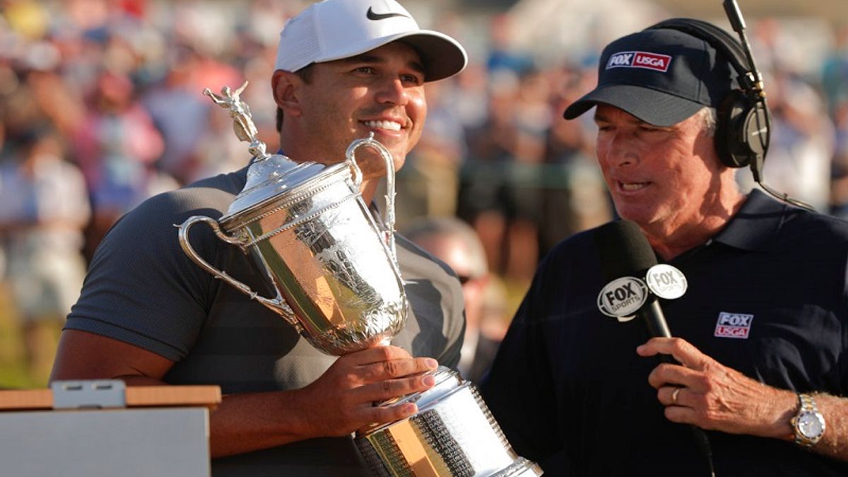 凱普卡完成史上第三次的美國高球公開賽二連霸。 (美聯社) 凱普卡完成史上第三次的美國高球公開賽二連霸。 (美聯社)