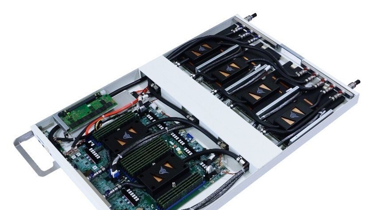 其陽科技於雙相直接液冷(2P DLC)解決方案。(圖/其陽科技) 其陽科技於雙相直接液冷(2P DLC)解決方案。(圖/其陽科技)