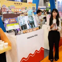 Hsinchu City's "Hsinchu Way" pavilion at NATAS Holidays 2026 in Singapore gives visitors a one-stop guide to the city's food, sights, and activities. (Photo / Hsinchu City Government) Hsinchu City's "Hsinchu Way" pavilion at NATAS Holidays 2026 in Singapore gives visitors a one-stop guide to the city's food, sights, and activities. (Photo / Hsinchu City Government)