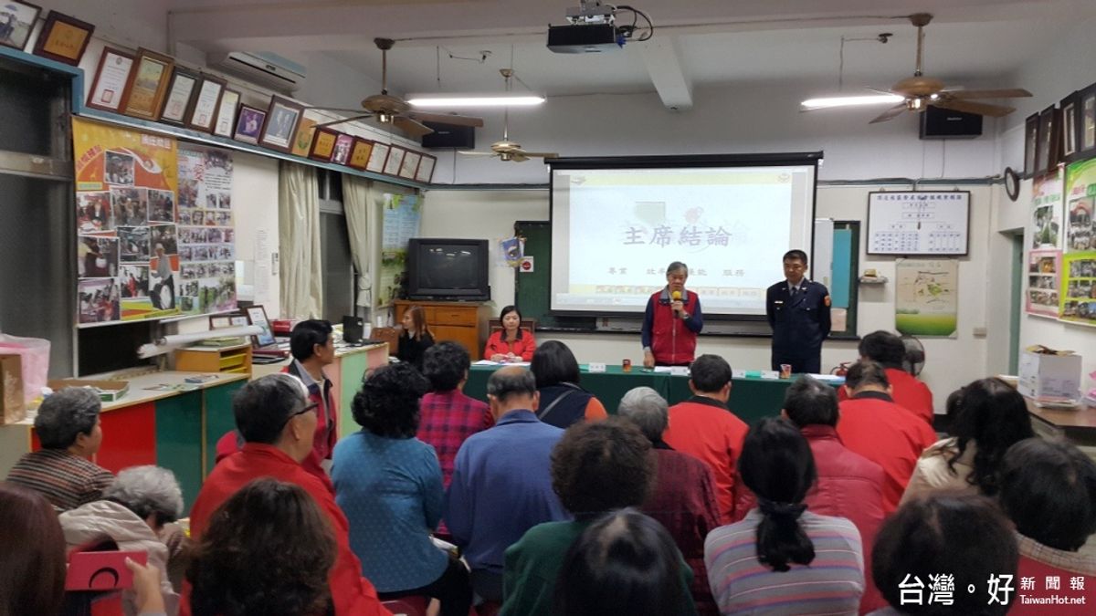 頂庄社區治安會議宣導 里民參與踴躍 頂庄社區治安會議宣導 里民參與踴躍