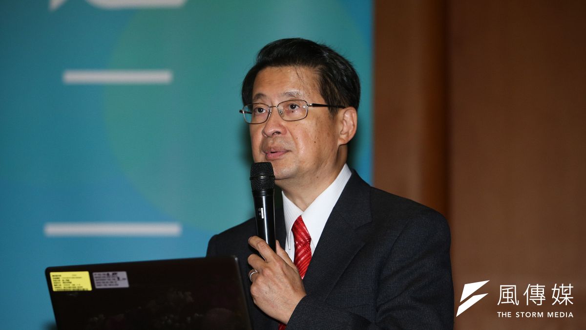 吳玉山(中央研究院院士)出席「總統直選與民主台灣」學術研討會。(陳明仁攝) 吳玉山(中央研究院院士)出席「總統直選與民主台灣」學術研討會。(陳明仁攝)