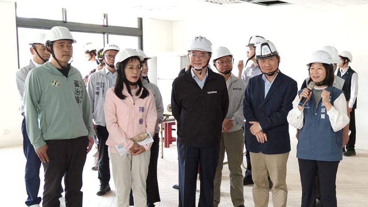 呂建德陪同卓榮泰赴台東拚長照 視察台東社福大樓興建工程 預計六月完工