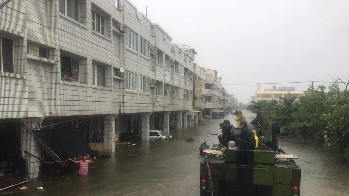 2018年8月,南台灣豪雨成災,嘉義縣災情(張花冠臉書) 2018年8月,南台灣豪雨成災,嘉義縣災情(張花冠臉書)