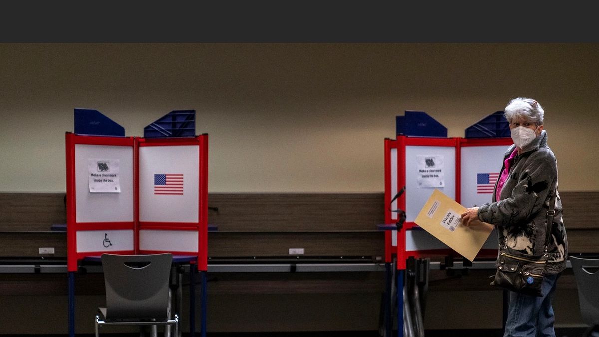 2022年美國期中選舉的提前投票已經開始。(美聯社) 2022年美國期中選舉的提前投票已經開始。(美聯社)