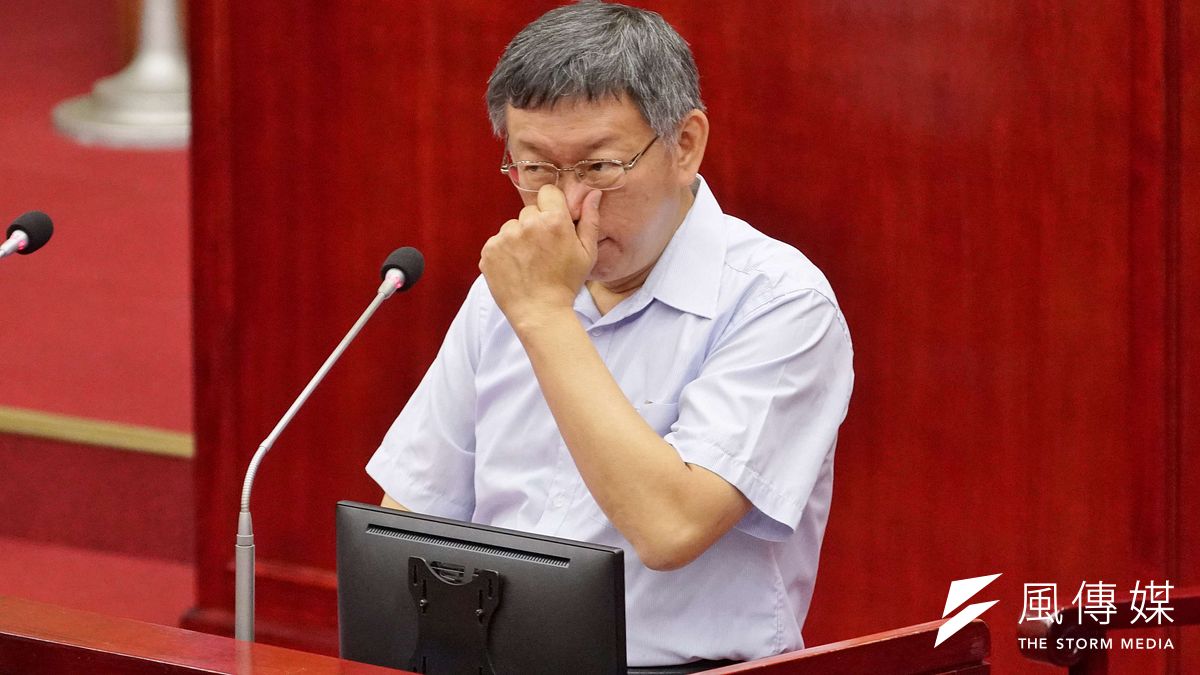 藍綠總統提名初選搞不定,台北市長柯文哲機會來了。(盧逸峰攝) 藍綠總統提名初選搞不定,台北市長柯文哲機會來了。(盧逸峰攝)