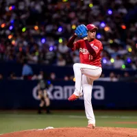 岸孝之投手は7回102球を投げ、2安打1失点の好投で今季3勝目を挙げた。(写真/丁勤紜撮影) 岸孝之投手は7回102球を投げ、2安打1失点の好投で今季3勝目を挙げた。(写真/丁勤紜撮影)