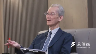 台大政治系名譽教授明居正在節目《下班瀚你聊》表示,AIT提台灣主權未定論是在幫台灣面對中共打法律戰。(資料照,柯承惠攝)