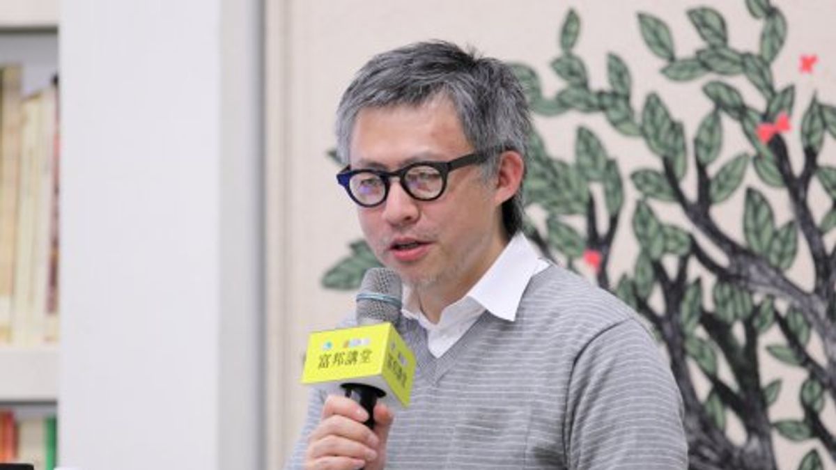 《GQ》國際中文版總編輯杜祖業。(取自富邦講堂) 《GQ》國際中文版總編輯杜祖業。(取自富邦講堂)