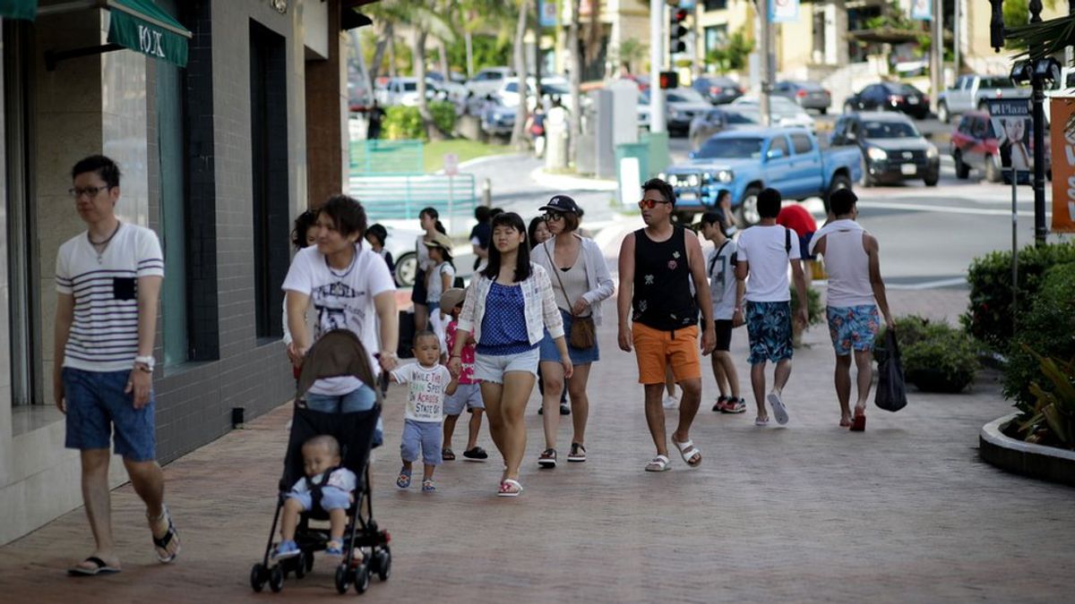 關島遊客主要來自日本及南韓(BBC中文網) 關島遊客主要來自日本及南韓(BBC中文網)