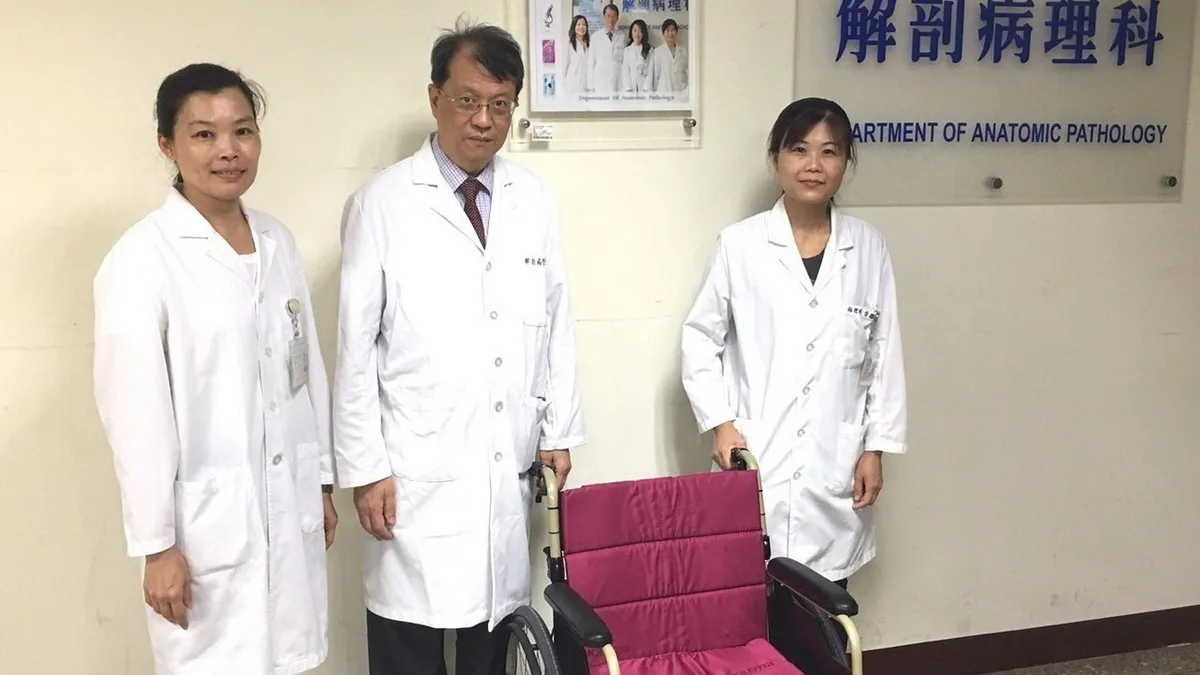 化不捨為行動 捐輪椅讓生命和愛延續
