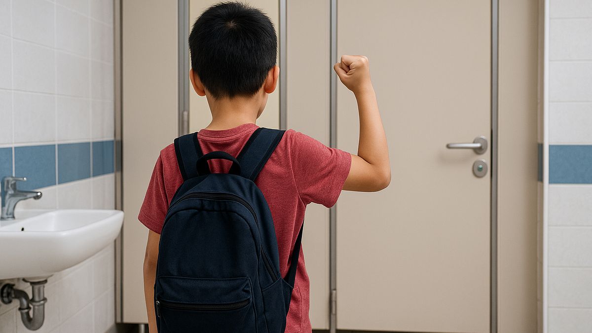 賴瑞隆兒涉霸凌3同學!女童躲廁12分鐘遭恐嚇「打死你」陳其邁交代校方調查「注意1事」