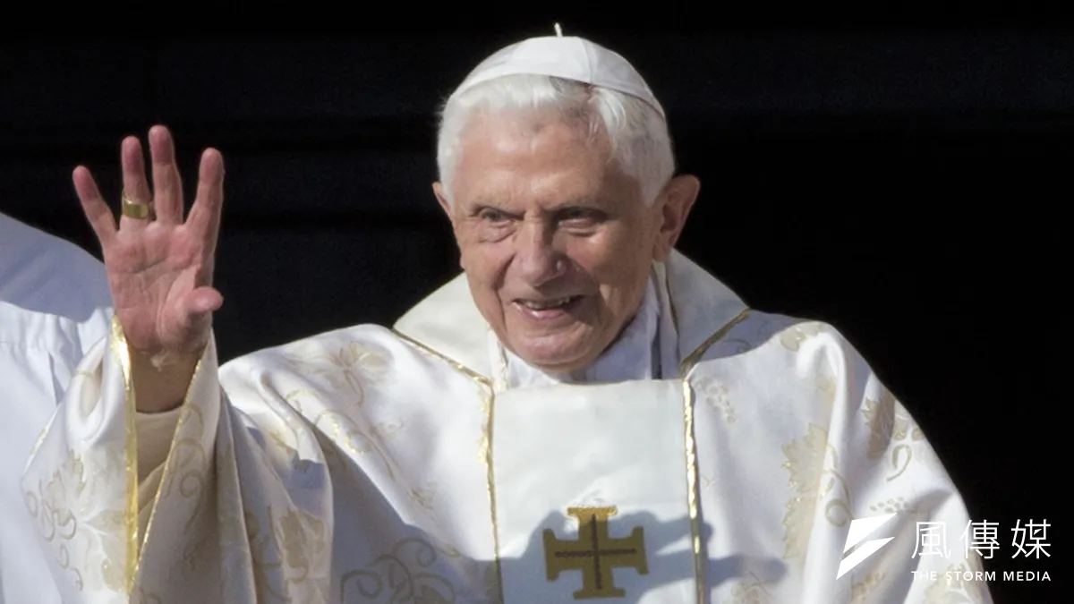 已故榮譽教宗本篤十六世(Pope Emeritus Benedict XVI)。(資料照,AP)