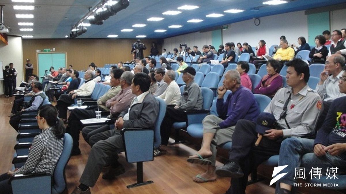 去年十一月為二林精密機械園區舉行的環境影響公開說明會。(取彰化縣政府官網) 去年十一月為二林精密機械園區舉行的環境影響公開說明會。(取彰化縣政府官網)