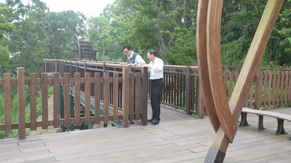 推展農村觀光 外埔區長下鄉勘查特色景點