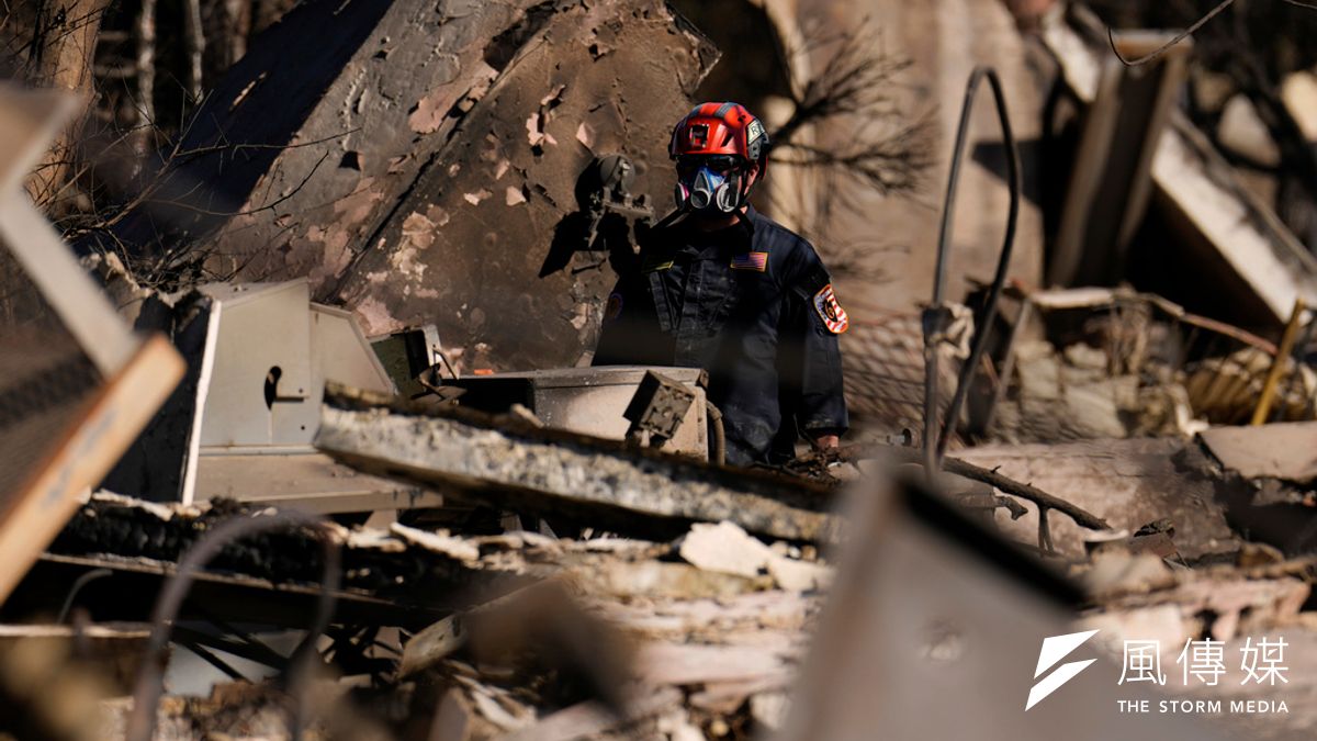 今年年初的洛杉磯大火造成了極大的損失。(資料照,美聯社) 今年年初的洛杉磯大火造成了極大的損失。(資料照,美聯社)