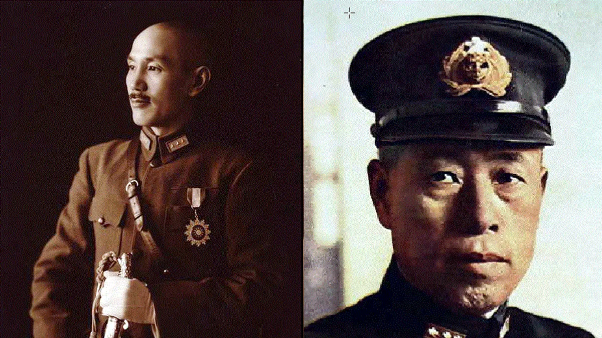 圖左為二戰中華民國指揮官蔣介石,圖右為日本帝國元帥海軍大將山本五十六。(圖/wikimedia commons) 圖左為二戰中華民國指揮官蔣介石,圖右為日本帝國元帥海軍大將山本五十六。(圖/wikimedia commons)