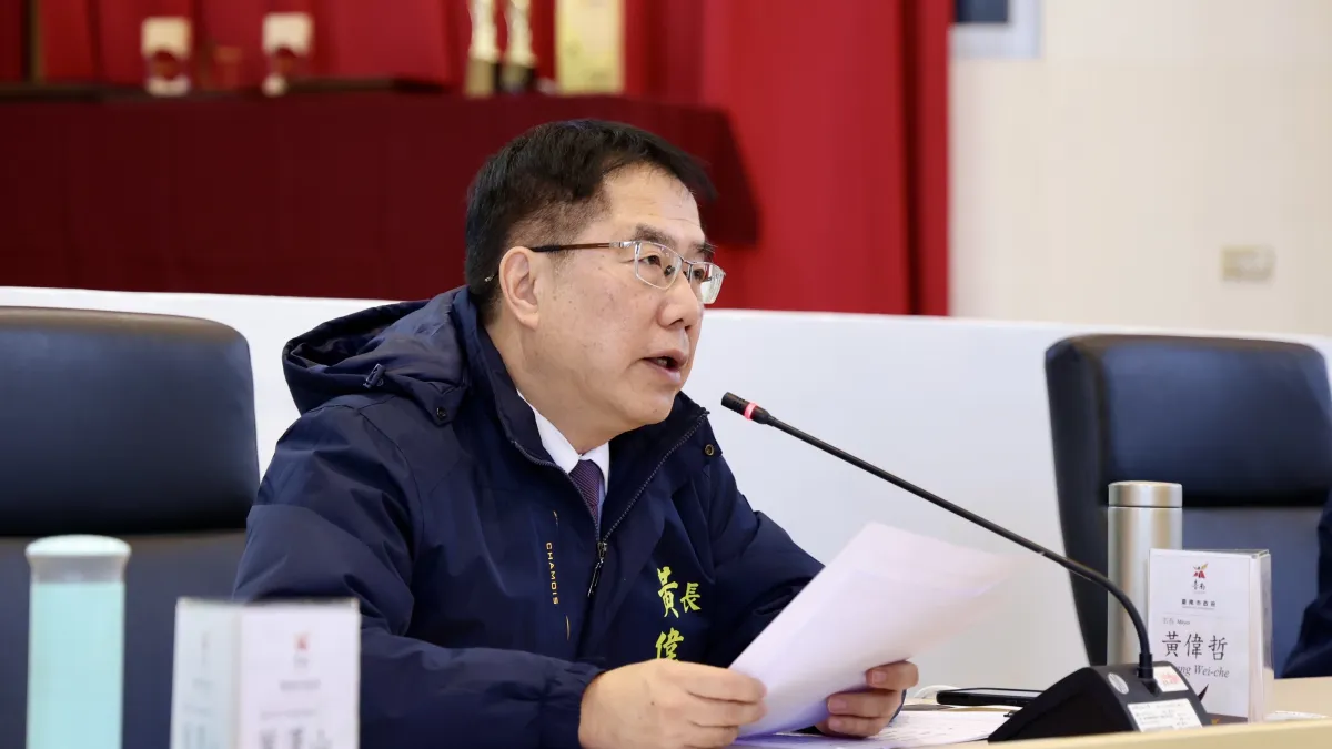 台南市長黃偉哲感謝市民與市府攜手,在2024臺南400的這一年,共同為這座城市留下許多成就。(圖/台南市政府提供)