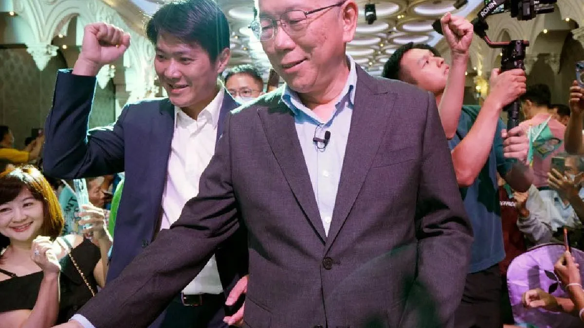 民眾黨主席柯文哲2日出席「中區選哲之友會」成立大會,並在致詞時表示,民眾黨沒有樁腳、無法掌握媒體的話語權,但感謝自動自發到場的支持者。(取自柯文哲臉書)