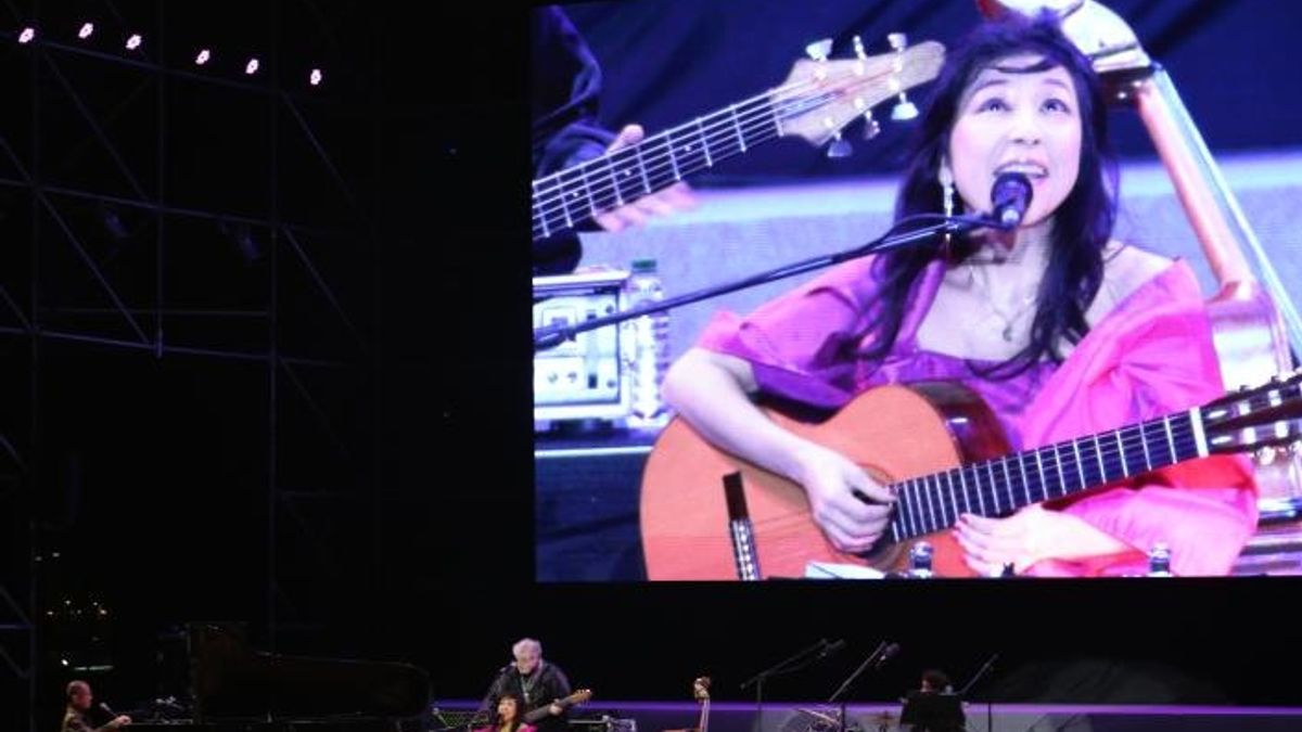 日天后小野麗莎故宮南院開唱 座無虛席安可聲不斷 日天后小野麗莎故宮南院開唱 座無虛席安可聲不斷