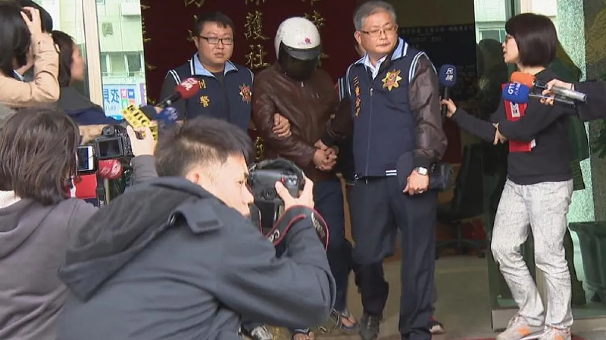 2016年湯景華縱火殺人案從死刑改判無期徒刑定讞。(視頻截圖)