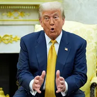 トランプ米大統領は、日本との間で「史上最大規模かもしれない」とする貿易協定に合意したと発表。日本は米国製品に対する対等関税を15%に引き下げる方針を示した。(AP通信) トランプ米大統領は、日本との間で「史上最大規模かもしれない」とする貿易協定に合意したと発表。日本は米国製品に対する対等関税を15%に引き下げる方針を示した。(AP通信)