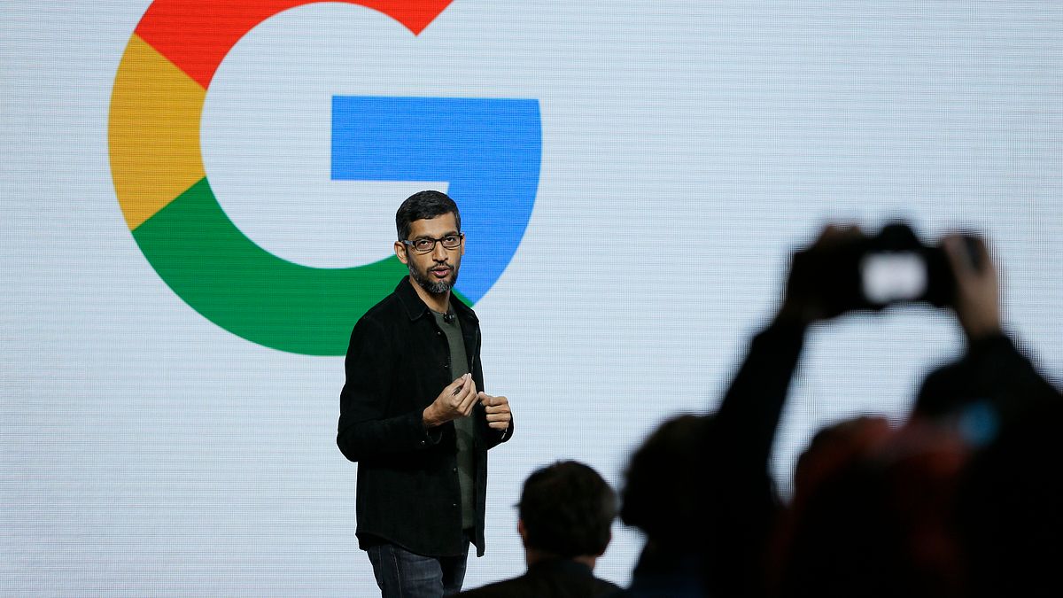 Google I/O 2018正式開幕,今年繼續以人工智慧(AI)為主題,串連整體服務的再進化,包含語音助理Google Assistant、地圖服務Google Maps等,功能十分強大。(AP) Google I/O 2018正式開幕,今年繼續以人工智慧(AI)為主題,串連整體服務的再進化,包含語音助理Google Assistant、地圖服務Google Maps等,功能十分強大。(AP)